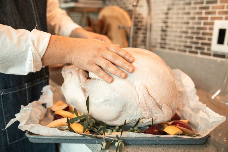A smaller Thanksgiving and a 12-pound turkey